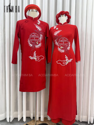 ÁO DÀI CƯỚI SONG HỶ PHỤNG