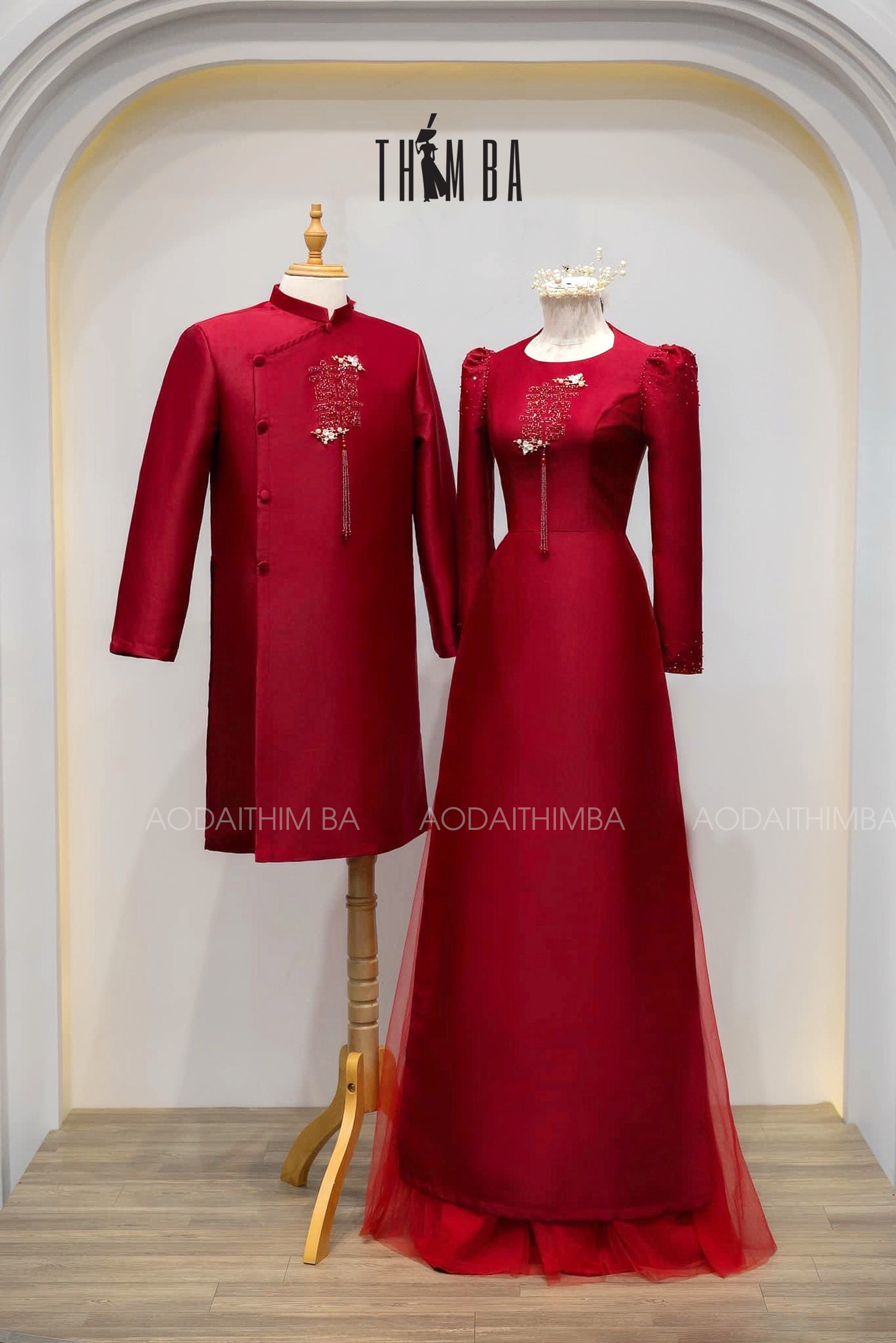 Lựa chọn áo dài cưới, trang phục cưới hợp túi tiền 