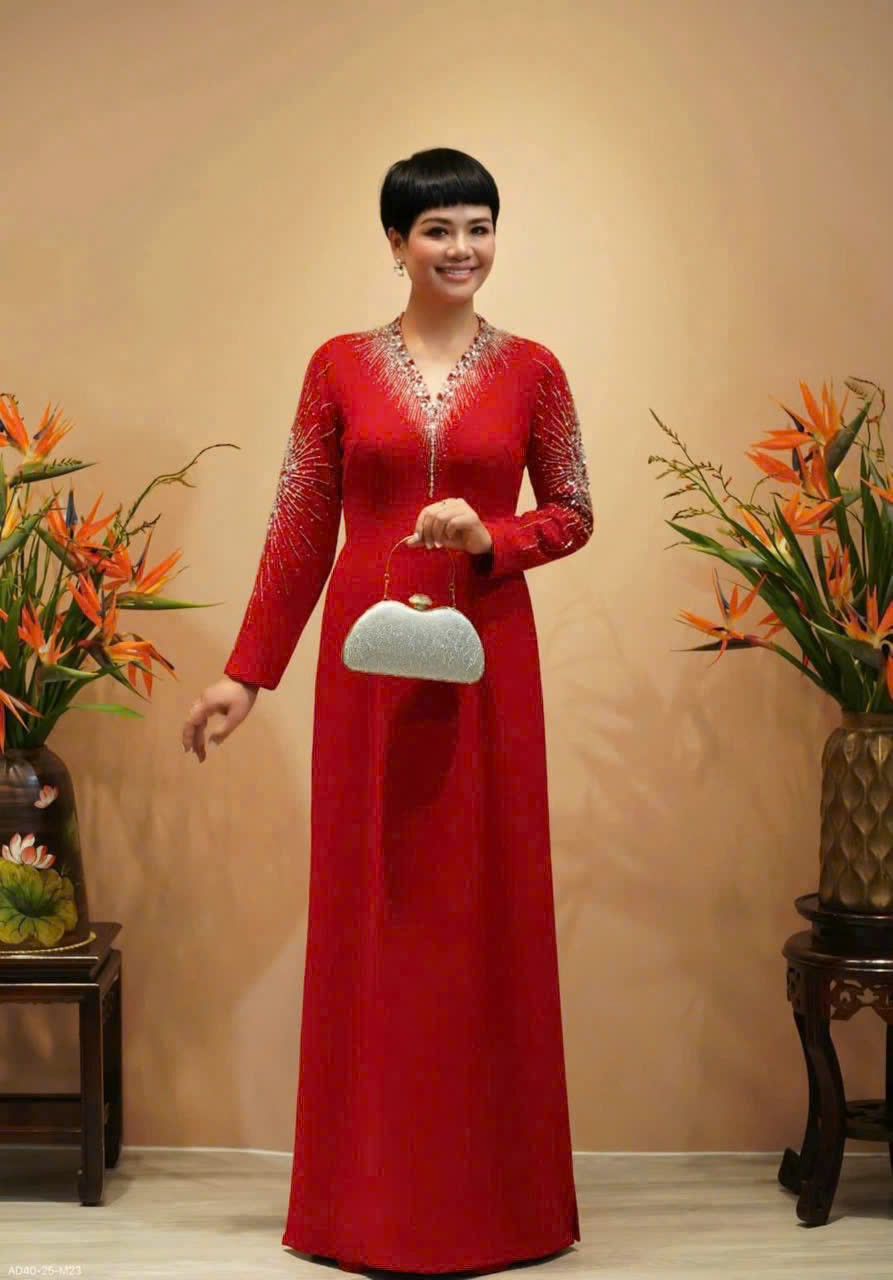 Dài Bà Sui cách tân kiểu dáng dạ hội