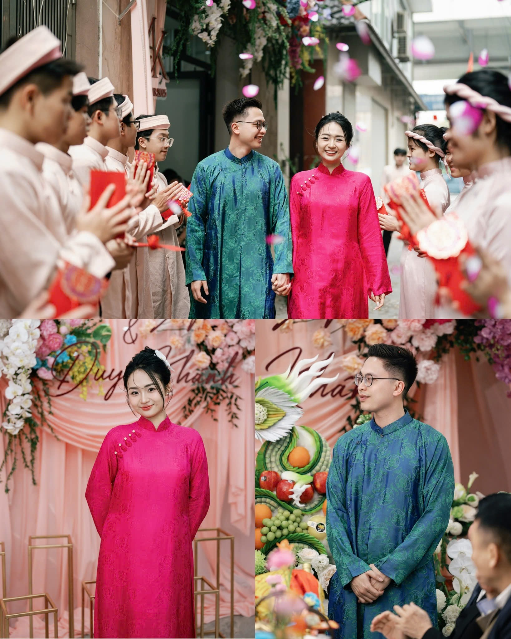 Áo Dài Cô Dâu Chú Rể nổi bật phong cách cá nhân của cặp đôi