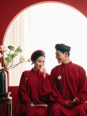 Áo Dài Cưới Việt Phục
