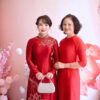 Áo Dài Bà Sui Kết Sen